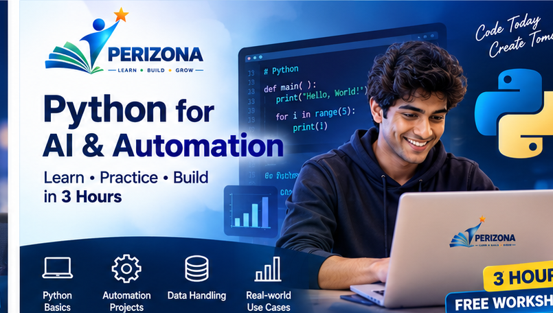 Python for AI &amp; Automation – 3 Hour Free Workshop