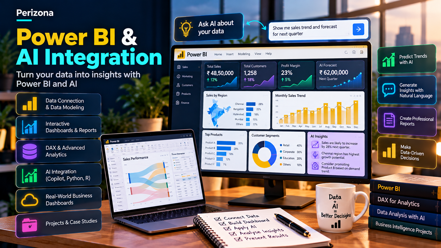 Modern Business Intelligence: Power BI & AI Integration