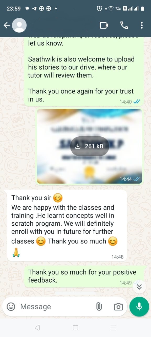 Perizona learner testimonial